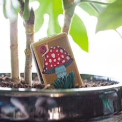 Enesco Gift Mushroom Compact Mirror(Mushroom Compact Mirror 1) 8 Enesco Gift Mushroom Compact Mirror(Mushroom Compact Mirror 1) -Holiday Gift Shop 6012579 00