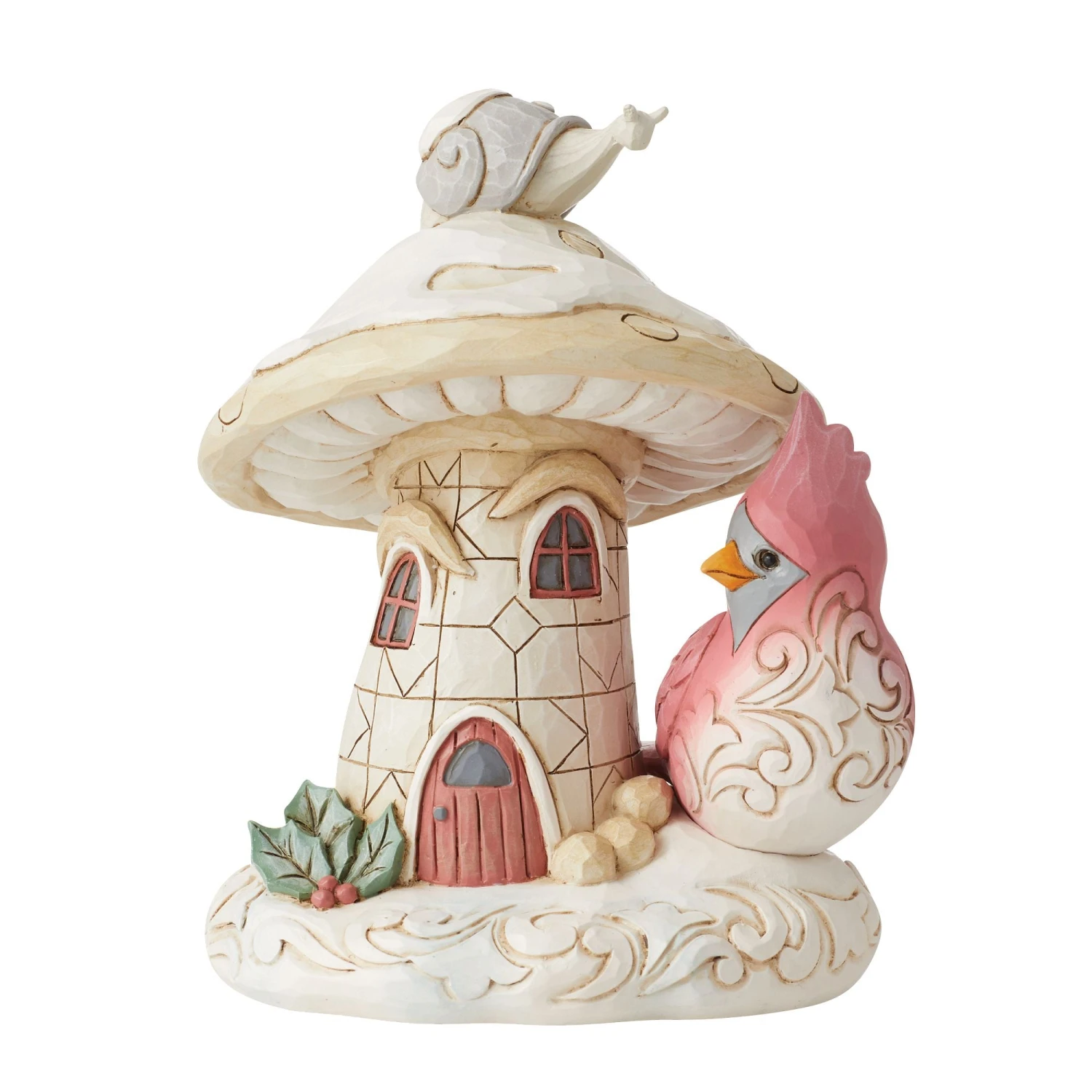 Enesco Gift Woodland Mushroom House/Bird(Gnome Mushroom House) 3 Enesco Gift Woodland Mushroom House/Bird(Gnome Mushroom House)