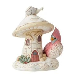 Enesco Gift Woodland Mushroom House/Bird(Gnome Mushroom House) 11 Enesco Gift Woodland Mushroom House/Bird(Gnome Mushroom House) -Holiday Gift Shop 6012683 1