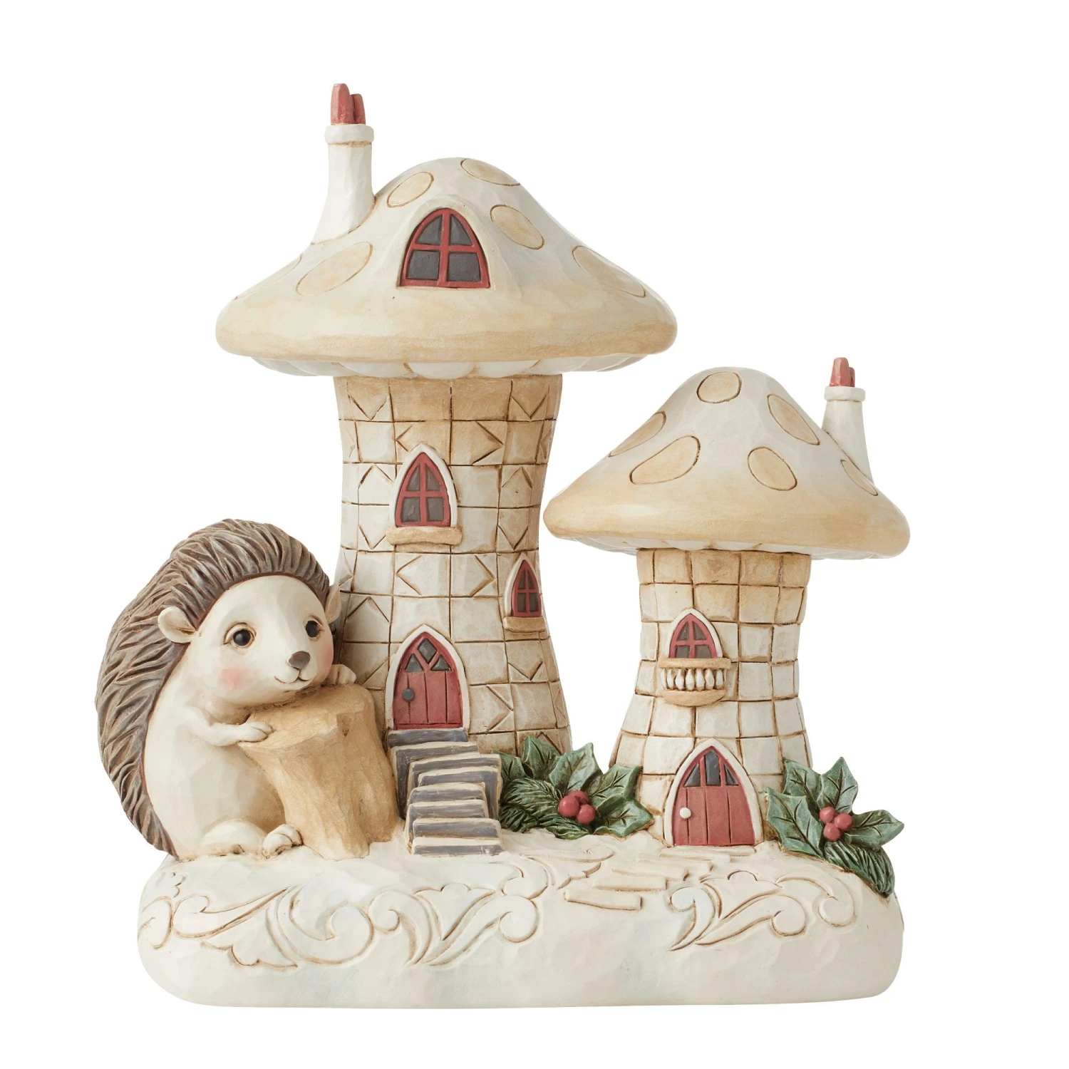 Enesco Gift Woodland Lited Mushroom House(Woodland Mushroom House Lt) 5 Enesco Gift Woodland Lited Mushroom House(Woodland Mushroom House Lt) - Image 3