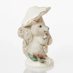 Enesco Gift Woodlnd Squirrel With Mushroom(Wdland Squirrel With Mushroom) -Holiday Gift Shop 6012686 3