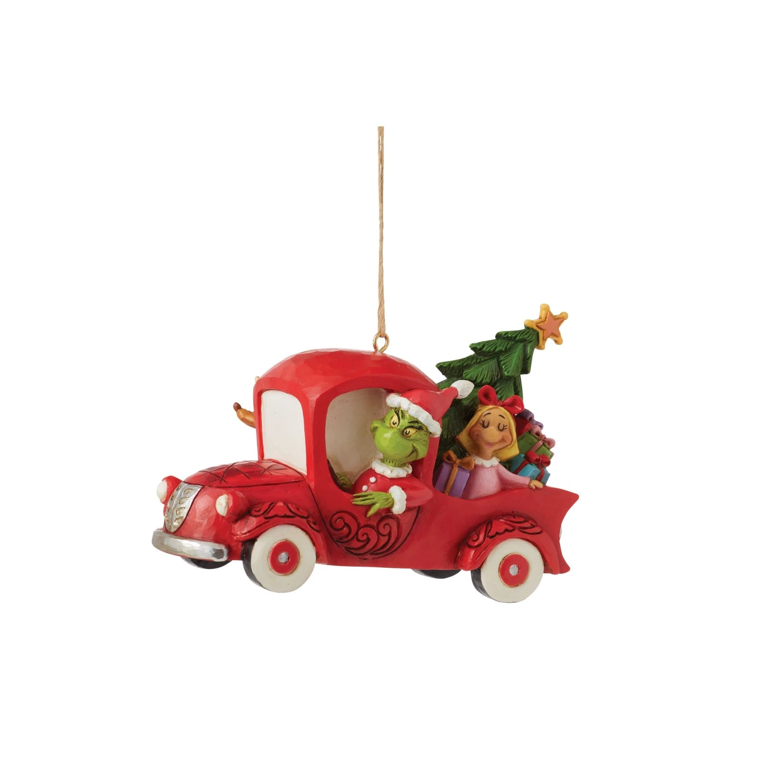 Enesco Gift Grinch In Red Truck Ornament(Grinch In Red Truck Ornament) 4 Enesco Gift Grinch In Red Truck Ornament(Grinch In Red Truck Ornament) - Image 2