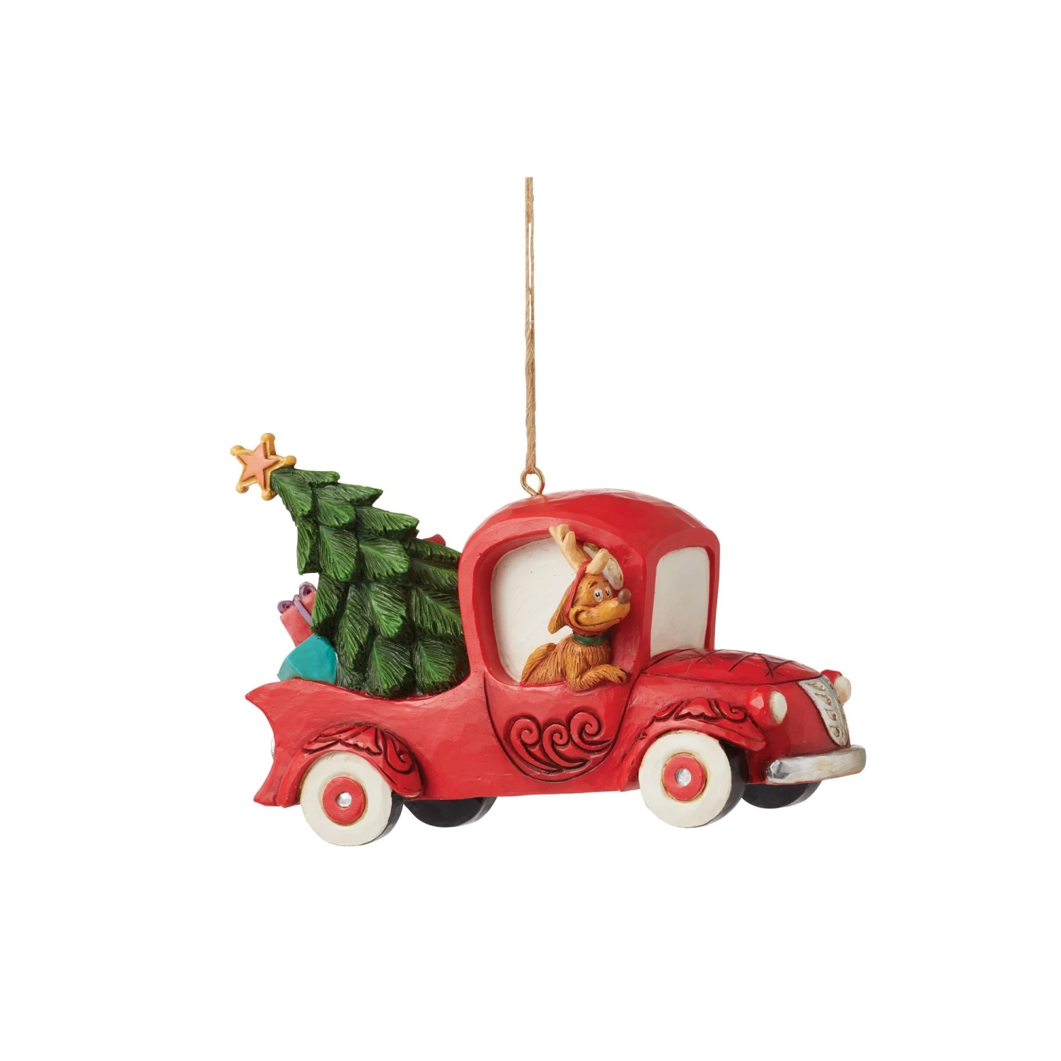 Enesco Gift Grinch In Red Truck Ornament(Grinch In Red Truck Ornament) 8 Enesco Gift Grinch In Red Truck Ornament(Grinch In Red Truck Ornament) - Image 6