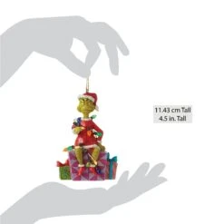 Enesco Gift Grinch On Present Ornament(Grinch On Present Ornament) 10 Enesco Gift Grinch On Present Ornament(Grinch On Present Ornament) -Holiday Gift Shop 6012709 20