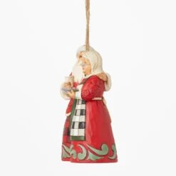 Enesco Gift HG Santa & Mrs. Claus Ornament(Highlnd Santa Mrs Claus Orn) -Holiday Gift Shop 6012877 2