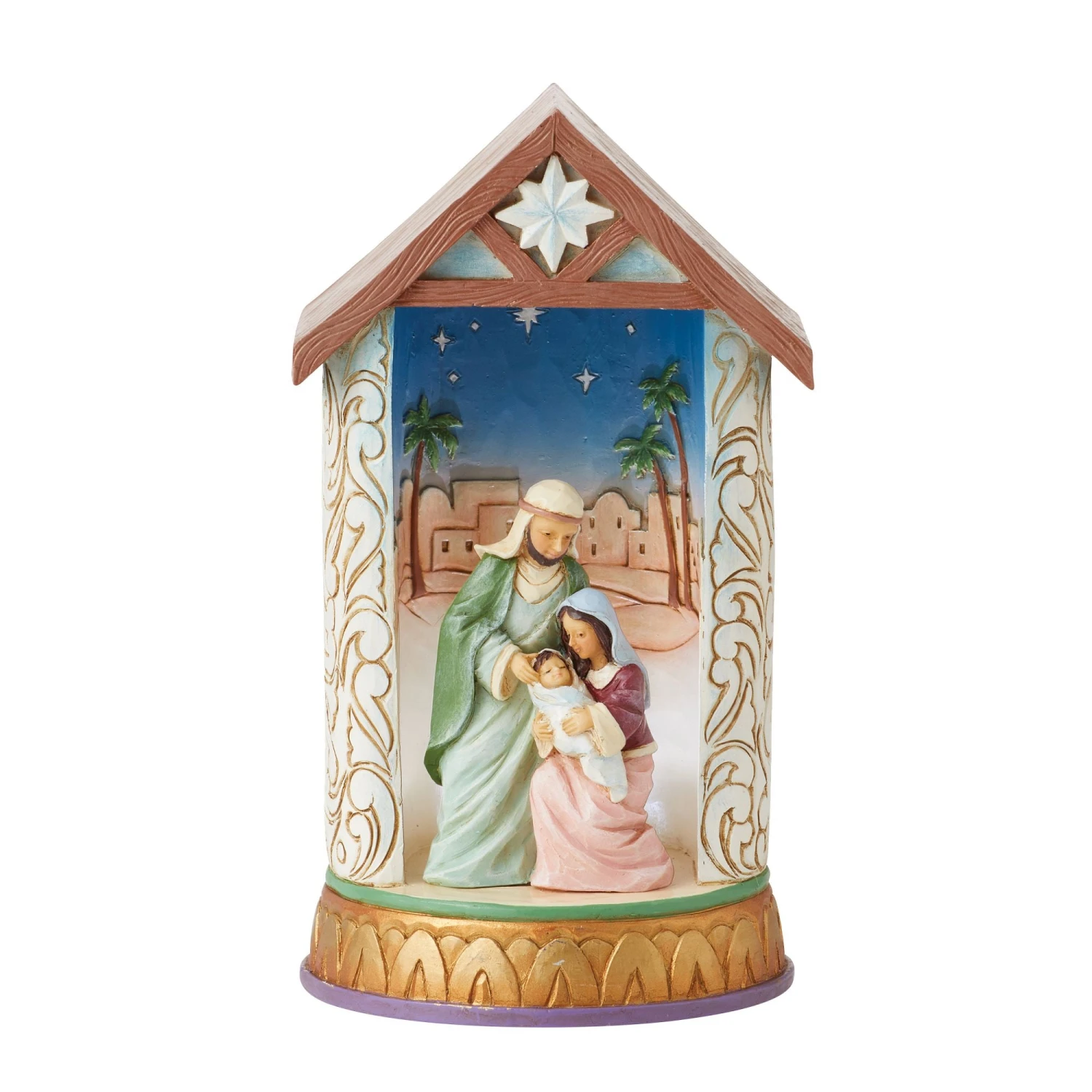 Enesco Gift Holy Family Lighted Diorama(Holy Family Lighted Diorama) 3 Enesco Gift Holy Family Lighted Diorama(Holy Family Lighted Diorama)