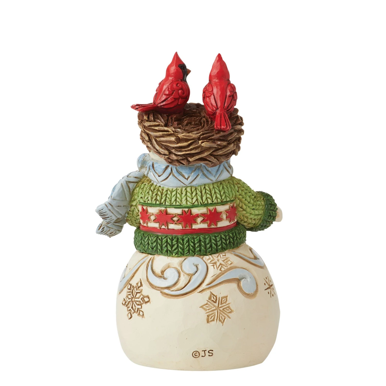 Enesco Gift Mini Snowman With Nest On Head(Mini Snowman With Nest On Head) 4 Enesco Gift Mini Snowman With Nest On Head(Mini Snowman With Nest On Head) - Image 2