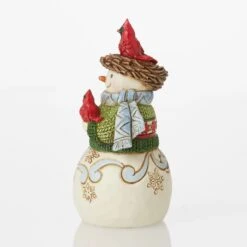 Enesco Gift Mini Snowman With Nest On Head(Mini Snowman With Nest On Head) 9 Enesco Gift Mini Snowman With Nest On Head(Mini Snowman With Nest On Head) -Holiday Gift Shop 6012957 2