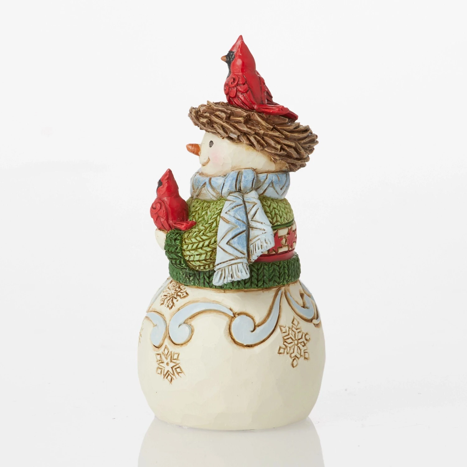 Enesco Gift Mini Snowman With Nest On Head(Mini Snowman With Nest On Head) 5 Enesco Gift Mini Snowman With Nest On Head(Mini Snowman With Nest On Head) - Image 3