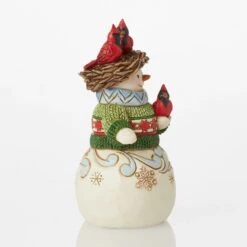 Enesco Gift Mini Snowman With Nest On Head(Mini Snowman With Nest On Head) 10 Enesco Gift Mini Snowman With Nest On Head(Mini Snowman With Nest On Head) -Holiday Gift Shop 6012957 3