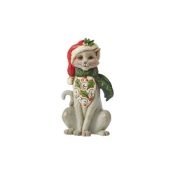 Enesco Gift Mini Christmas Cat(Mini Christmas Cat)