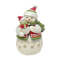 Enesco Gift Pint Sized Snowmom W/Snowbaby(Pint Sized Snowmom W Snowbaby)