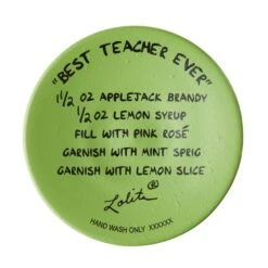 Enesco Gift Best Teacher Ever Wine Glass(Best Teacher Ever Wine Glass) 12 Enesco Gift Best Teacher Ever Wine Glass(Best Teacher Ever Wine Glass) -Holiday Gift Shop 6013094 4