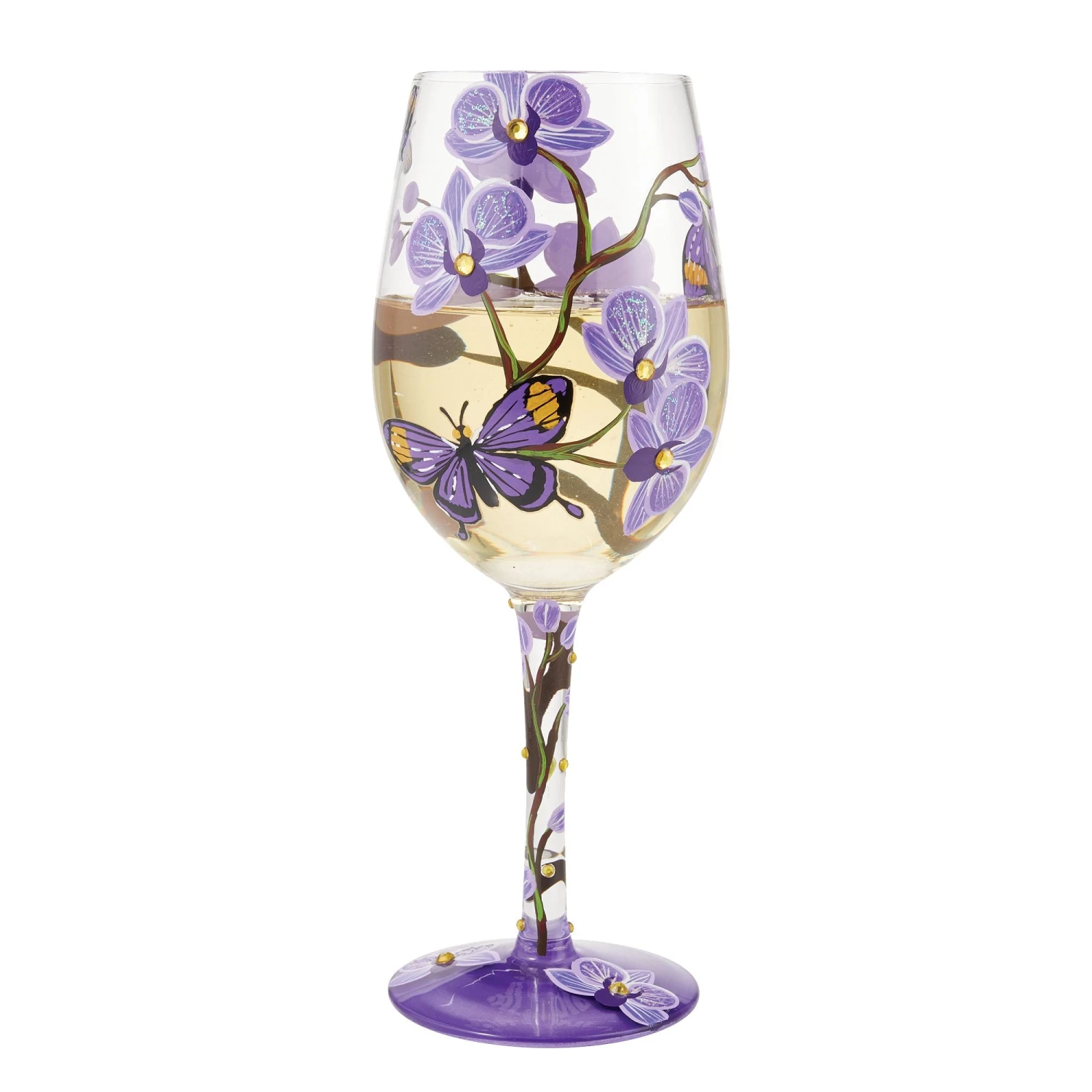 Enesco Gift Butterfly Jubilee Wine Glass(Butterfly Jubilee Wine Glass) 5 Enesco Gift Butterfly Jubilee Wine Glass(Butterfly Jubilee Wine Glass) - Image 3