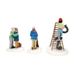 Department 56 Friends & Neighbors S/3(Friends Neighbors S 7) -Holiday Gift Shop 6013450 2