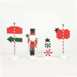 Department 56 Peppermint Panache S/4(Peppermint Panache S 4) -Holiday Gift Shop 6013618 2
