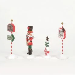 Department 56 Peppermint Panache S/4(Peppermint Panache S 4) -Holiday Gift Shop 6013618 3