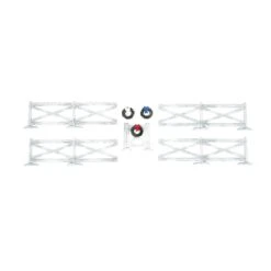 Department 56 White Crossbuck Fence Set(White Crossbuck Fence Set)