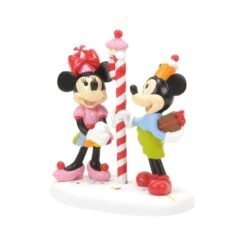 Department 56 Mickey & Minnie Share A Treat(Mickey Minnie Share A Treat) -Holiday Gift Shop 6013666 2