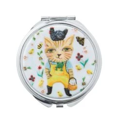 Enesco Gift Country Cat Pill Box(Country Cat Pill Box)
