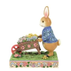 Enesco Gift Peter Rabbit With Wheelbarrow(Peter Rabbit With Wheelbarrow) -Holiday Gift Shop 6014048 2
