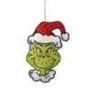 Enesco Gift Grinch Naughty/Nice Felt Orn(Grinch Naughty Nice Felt Orn) -Holiday Gift Shop 6014114