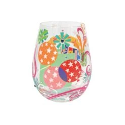 Enesco Gift Let's Celebrate Stemless Wine(Lets Celebrate Stemless Wine) -Holiday Gift Shop 6014180 2
