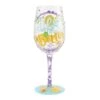 Enesco Gift Life With Friends Wine Glass(Life With Friends Wine Glass)