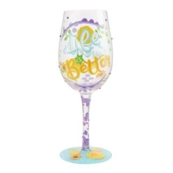 Enesco Gift Life With Friends Wine Glass(Life With Friends Wine Glass)