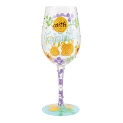 Enesco Gift Life With Friends Wine Glass(Life With Friends Wine Glass) -Holiday Gift Shop 6014186 2