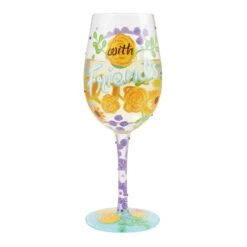 Enesco Gift Life With Friends Wine Glass(Life With Friends Wine Glass) -Holiday Gift Shop 6014186 3