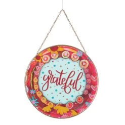 Enesco Gift Grateful Suncatcher(Grateful Suncatcher)