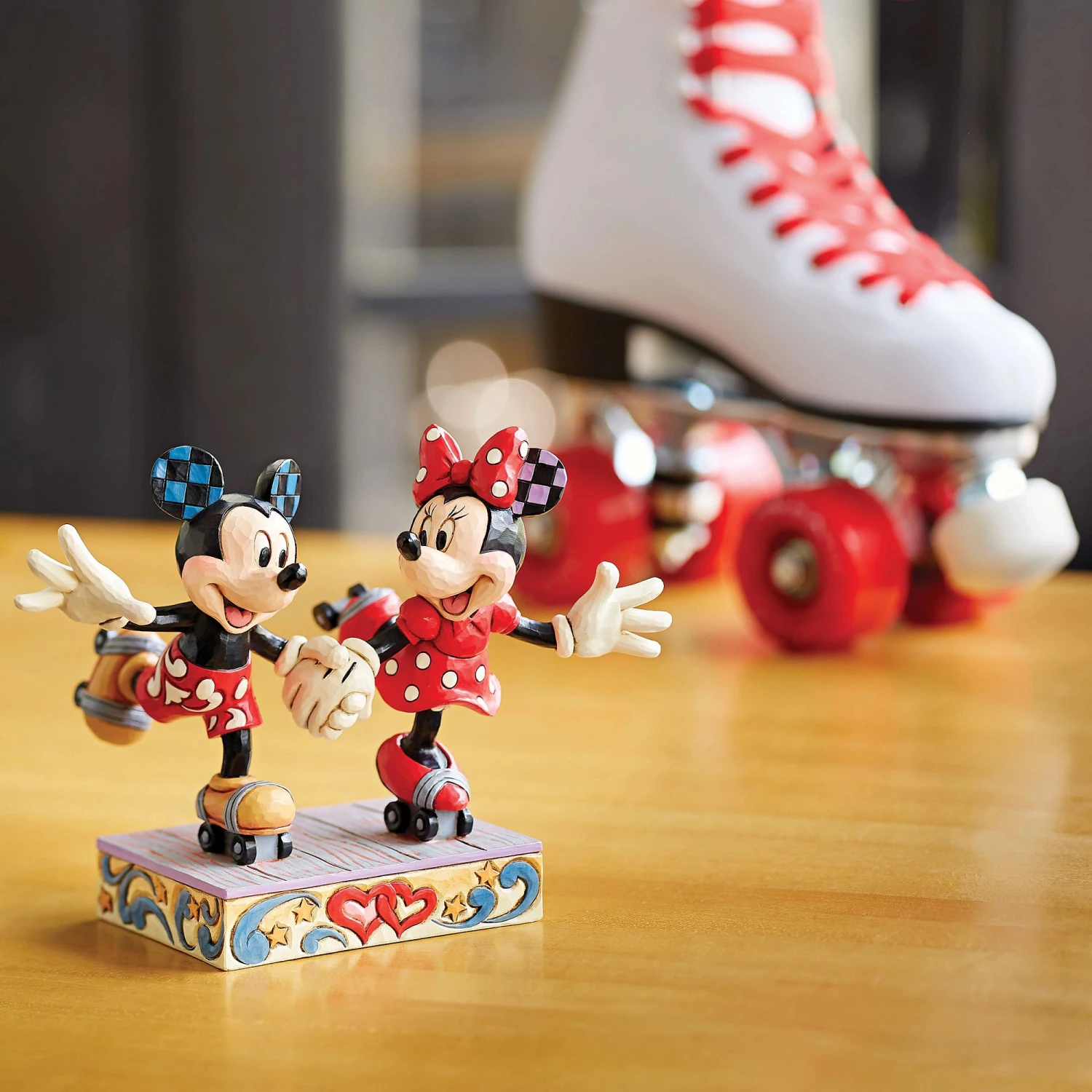 Enesco Gift Mickey & Minnie Roller Skating(Mickey Minnie Roller Skating) 4 Enesco Gift Mickey & Minnie Roller Skating(Mickey Minnie Roller Skating) - Image 2