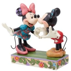 Enesco Gift Mickey & Minnie W/ Heart Hands(Mickey Minnie W Heart Hands) -Holiday Gift Shop 6014335 2