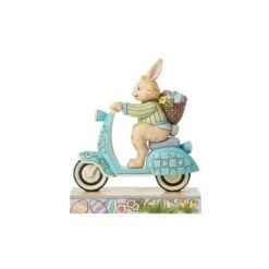 Enesco Gift Bunny On Scooter Fig(Bunny On Scooter Fig) -Holiday Gift Shop 6014390 2