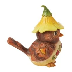 Enesco Gift Bird With Flower Hat Figurine(Bird With Flower Hat Figurine) 10 Enesco Gift Bird With Flower Hat Figurine(Bird With Flower Hat Figurine) -Holiday Gift Shop 6014419 4