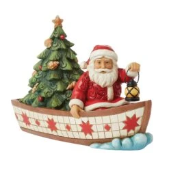 Enesco Gift Santa In Boat With Tree Fig(Santa In Boat With Tree Fig) 11 Enesco Gift Santa In Boat With Tree Fig(Santa In Boat With Tree Fig) -Holiday Gift Shop 6014504 2