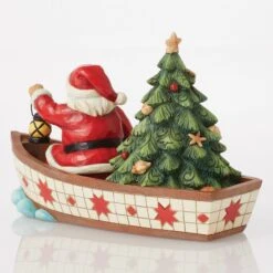 Enesco Gift Santa In Boat With Tree Fig(Santa In Boat With Tree Fig) 13 Enesco Gift Santa In Boat With Tree Fig(Santa In Boat With Tree Fig) -Holiday Gift Shop 6014504 3