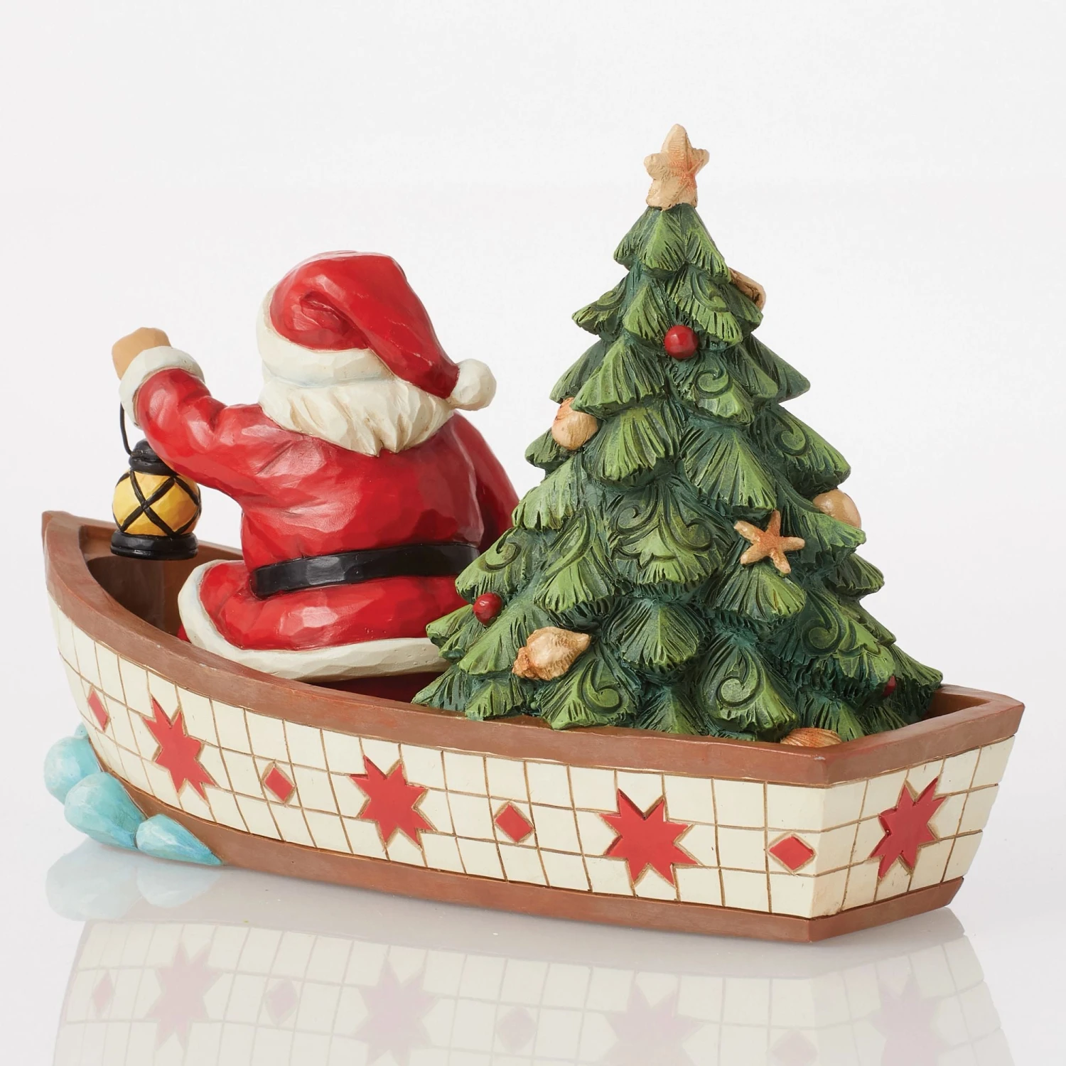 Enesco Gift Santa In Boat With Tree Fig(Santa In Boat With Tree Fig) 8 Enesco Gift Santa In Boat With Tree Fig(Santa In Boat With Tree Fig) - Image 6