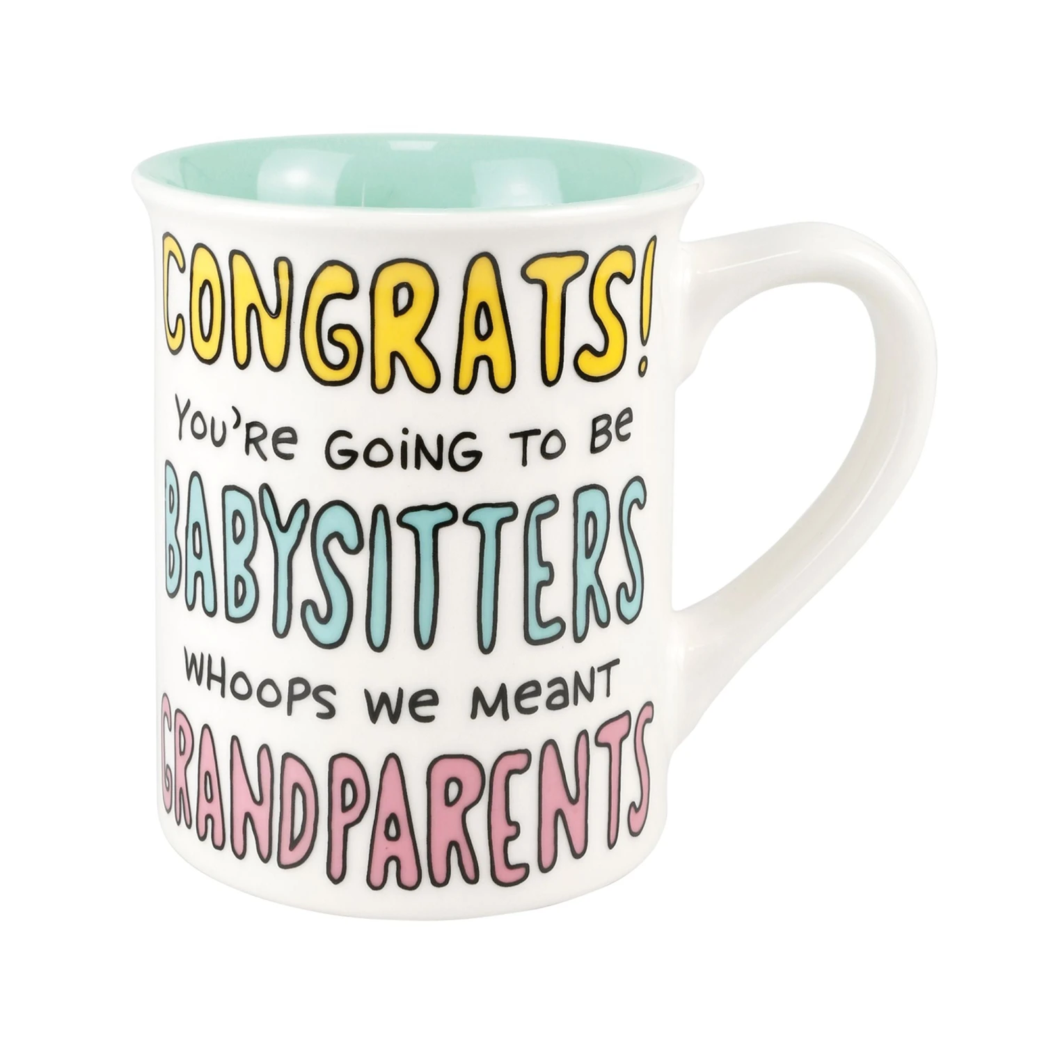 Enesco Gift Grandparents Babysitters Mug(Grandparents Babysitters Mug) 3 Enesco Gift Grandparents Babysitters Mug(Grandparents Babysitters Mug)