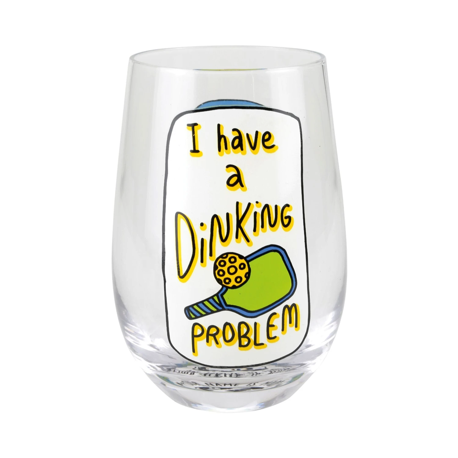 Enesco Gift Dinking Problem Stemless Glass(Dinking Problem Stemless Glass) 3 Enesco Gift Dinking Problem Stemless Glass(Dinking Problem Stemless Glass)