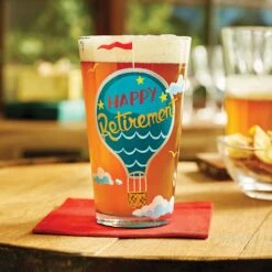Enesco Gift Happy Retirement Pint Glass(Happy Retirement Pint Glass) -Holiday Gift Shop 6014637 0