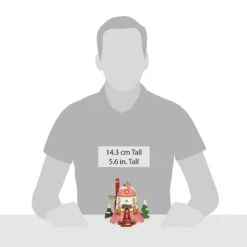 Department 56 Belle's Ornament House(Belles Ornament House) -Holiday Gift Shop 6014684 20