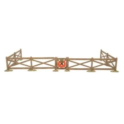 Department 56 Brown Crossbuck Fence Set(Brown Crossbuck Fence Set) 9 Department 56 Brown Crossbuck Fence Set(Brown Crossbuck Fence Set) -Holiday Gift Shop 6014716 2