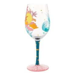 Enesco Gift Tropcial Getaway Wine Glass(Tropcial Getaway Wine Glass) -Holiday Gift Shop 6014770 2