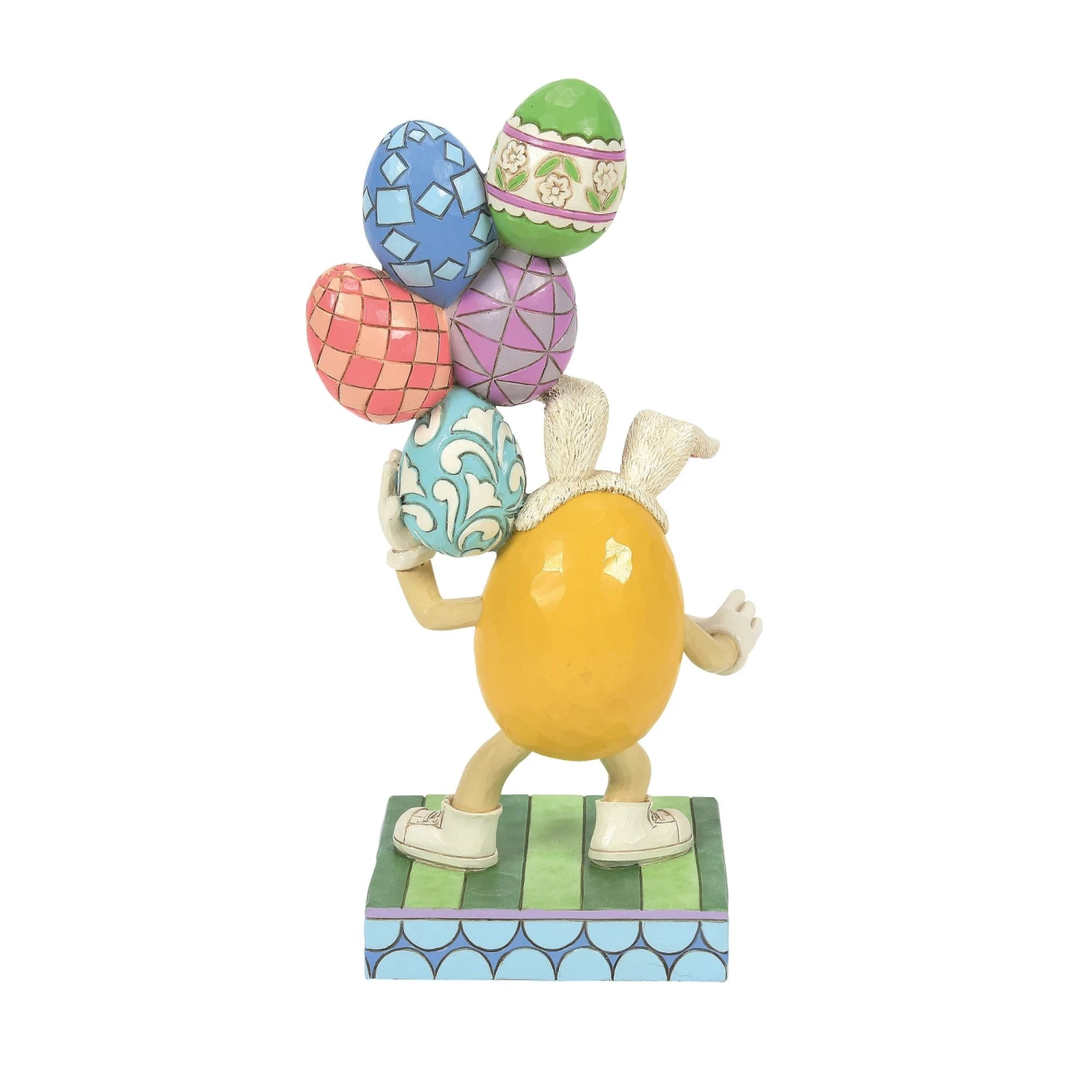 Enesco Gift M&M'S Yellow Character W/Eggs(Yellow M M With Stacked Eggs) 5 Enesco Gift M&M'S Yellow Character W/Eggs(Yellow M M With Stacked Eggs) - Image 3