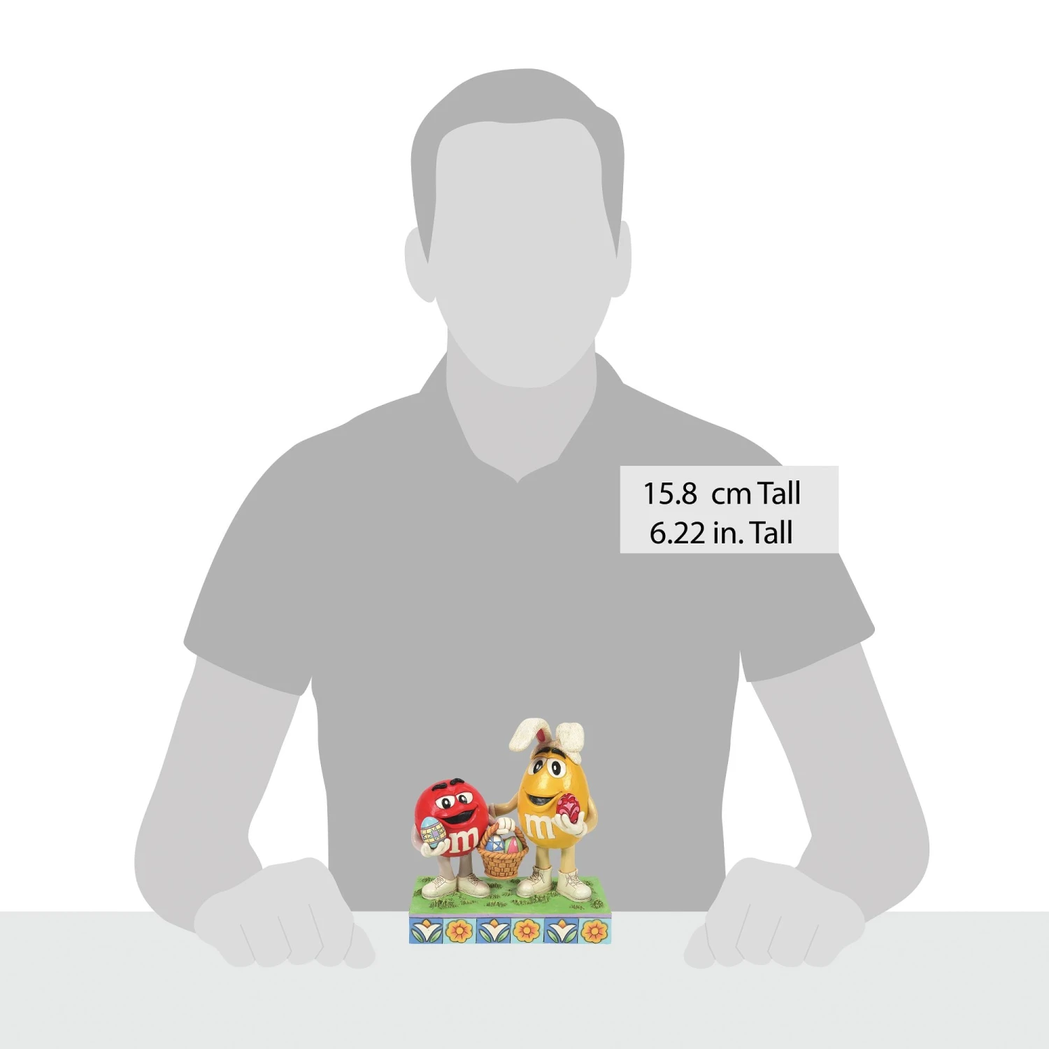 Enesco Gift M&M'S Red & Yellow Characters(Red Yellow M M W Easter Bas) 6 Enesco Gift M&M'S Red & Yellow Characters(Red Yellow M M W Easter Bas) - Image 4