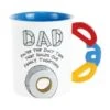 Enesco Gift Sculpted Dad Tape Mug(Sculpted Dad Tape Mug) 2 Enesco Gift Sculpted Dad Tape Mug(Sculpted Dad Tape Mug) -Holiday Gift Shop 6014877