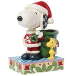 Enesco Gift Snoopy Santa And Elf Woodstock(Snoopy Santa And Elf Woodstock) -Holiday Gift Shop 6015030 2