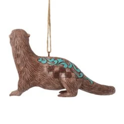 Enesco Gift River Otter Hanging Ornament(River Otter Hanging Ornament) -Holiday Gift Shop 6015048 2